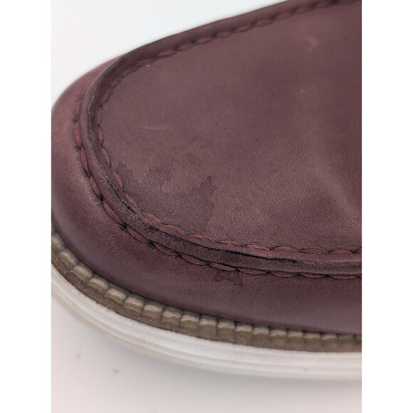 Cole Haan Collab LunarGrand Slip-On Loafer Mens Size 13 Ox Blood - Picture 11 of 12